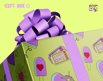 Free Gift Box 3D mockup. Create presentations using Online Mockup Generator.