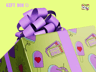 Free Gift Box 3D mockup. Create presentations using Online Mockup Generator.