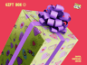 Free Gift Box 3D mockup. Create presentations using Online Mockup Generator.