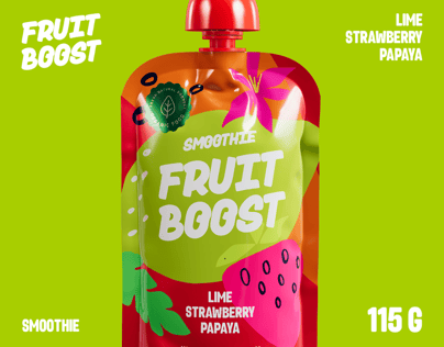ProVisual — Baby food Pouch, Spout Pouch with Nozzle 100ml Doypack 3D mockup