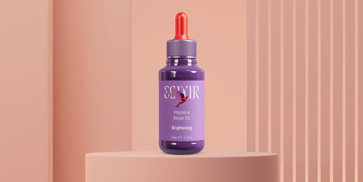 Dropper Bottle. Cosmetic Bottle. 3D model. ProVisual. 
