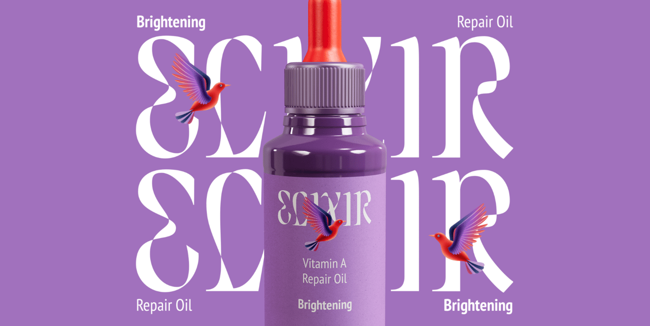 Dropper Bottle. Cosmetic Bottle. 3D model. ProVisual. 