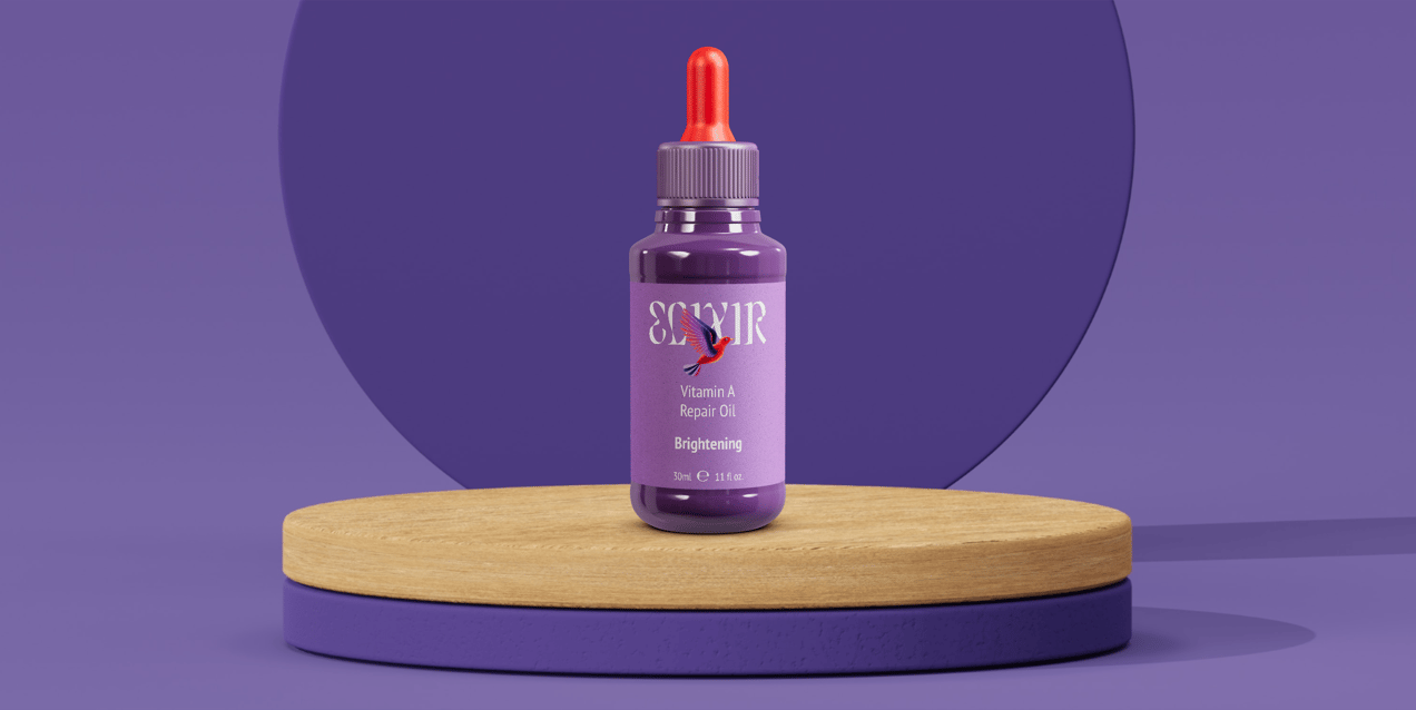 ProVisual — Dropper Bottle 3D mockup