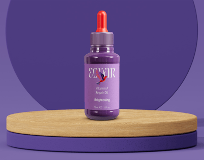 ProVisual — Dropper Bottle 3D mockup