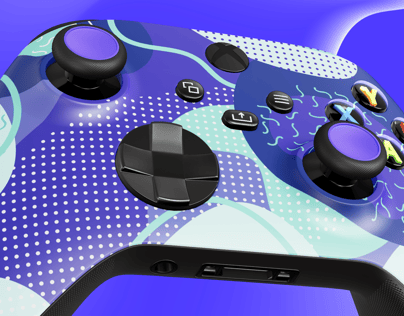 Xbox Wireless Controller. 3D model. ProVisual. 