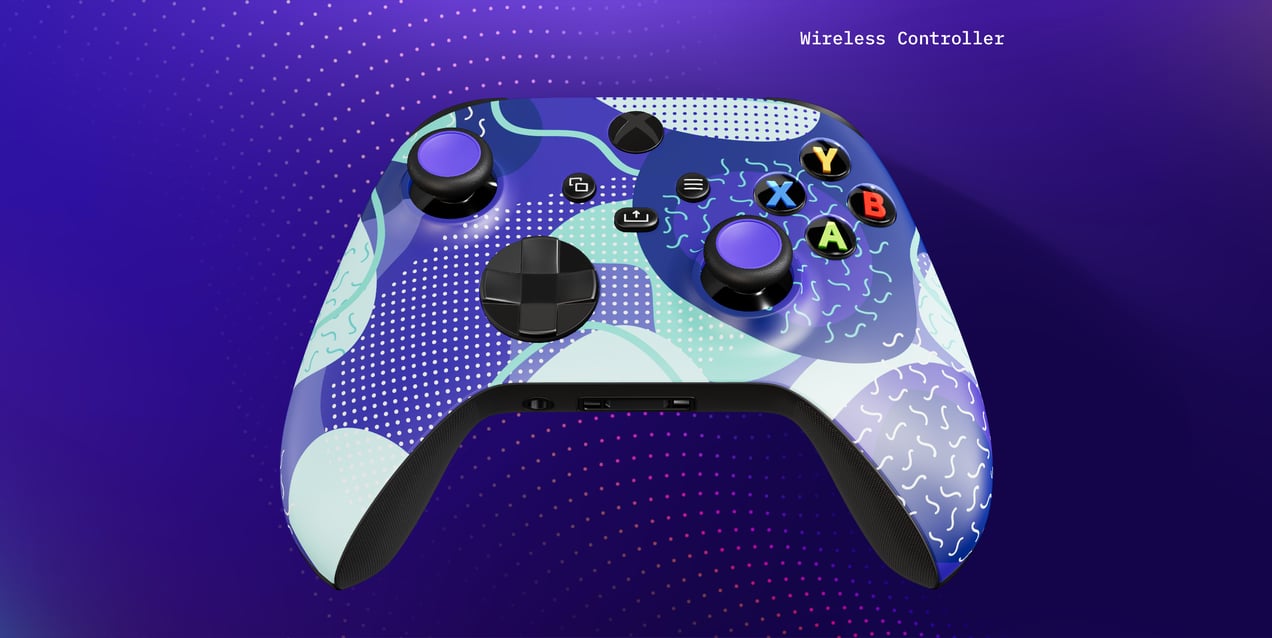 Xbox Wireless Controller. 3D model. ProVisual. 