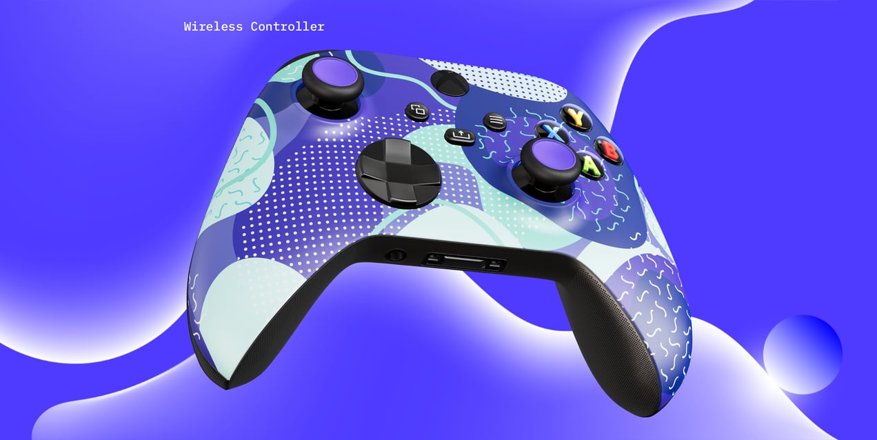 ProVisual — Xbox Wireless Controller 3D mockup