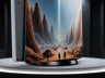 Free Playstation 5 3D mockup. Create presentations using Online Mockup Generator.