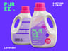 Fabric Softener, Detergent Bottle Mockup. Edit online!