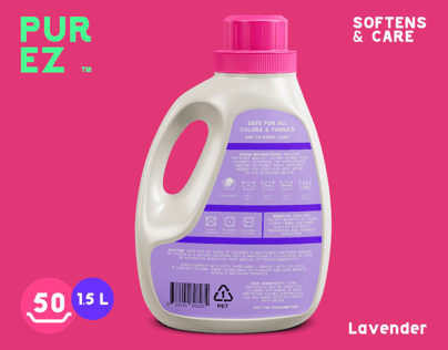 Fabric Softener, Detergent Bottle Mockup. Edit online!