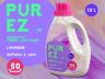 Fabric Softener, Detergent Bottle Mockup. Edit online!