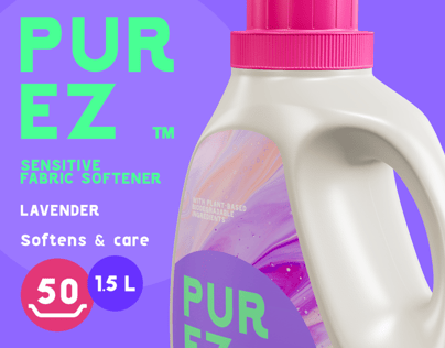 Fabric Softener, Detergent Bottle Mockup. Edit online!