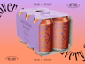 Beer Cans Mockup. 6 Pack Cans Mockup. Edit 3D model online.