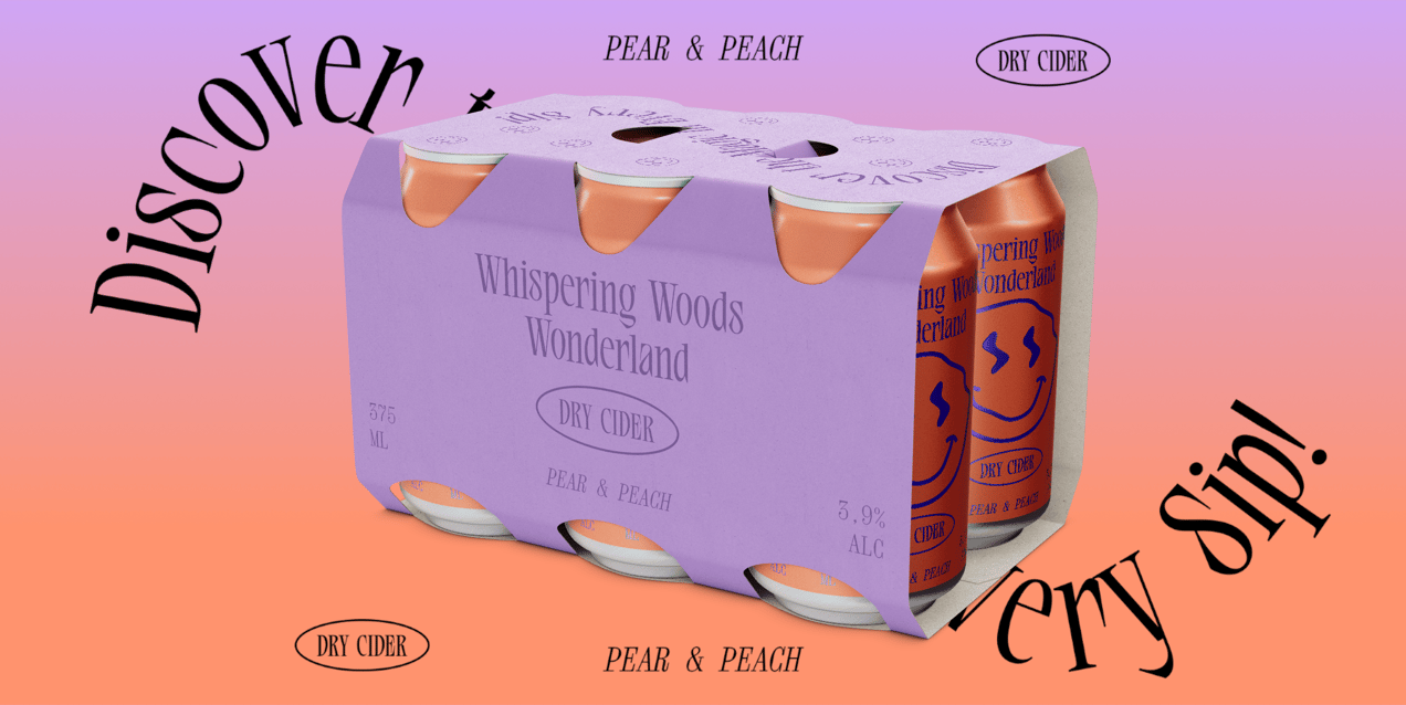 Beer Cans Mockup. 6 Pack Cans Mockup. Edit 3D model online.