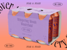 Beer Cans Mockup. 6 Pack Cans Mockup. Edit 3D model online.