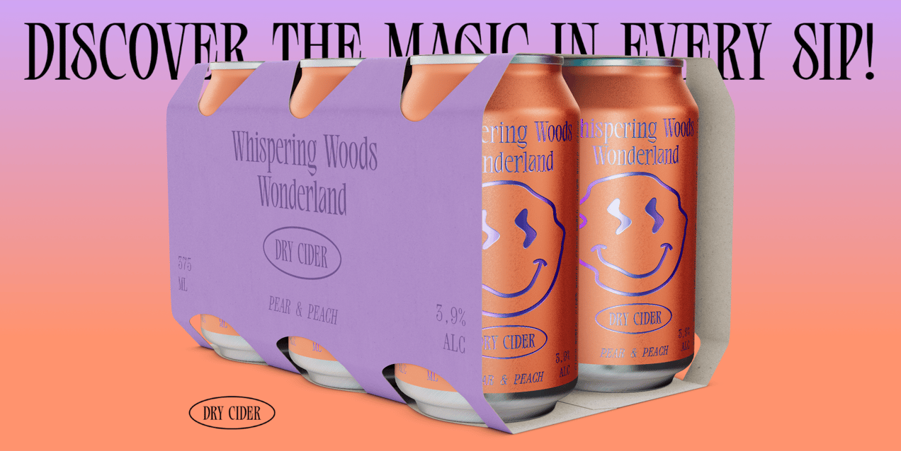 Beer Cans Mockup. 6 Pack Cans Mockup. Edit 3D model online.