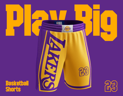 Basketball Shorts. Men's Shorts. 3D model. ProVisual. 