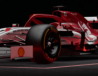 Car Mockup Formula 1 Race. 3D Mockup, edit online. ProVisual. 