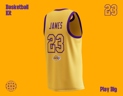 Free Basketball Jersey 3D mockup. Create presentations using Online Mockup Generator.