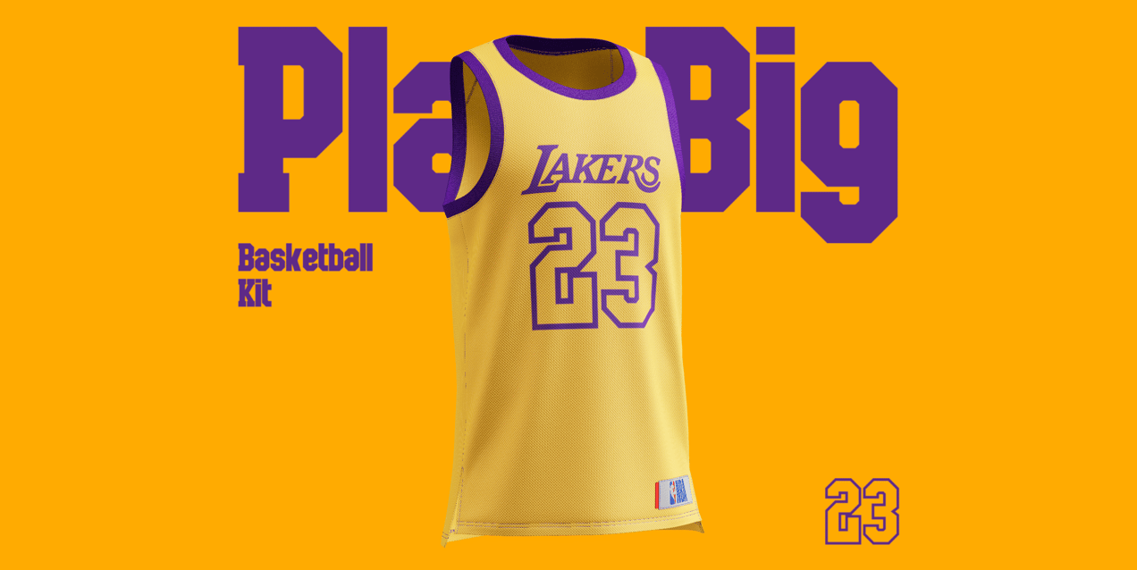 Free Basketball Jersey 3D mockup. Create presentations using Online Mockup Generator.