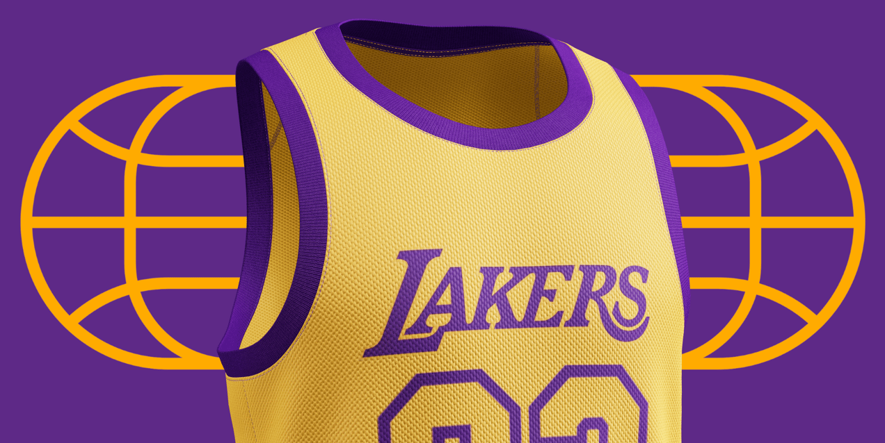 Free Basketball Jersey 3D mockup. Create presentations using Online Mockup Generator.