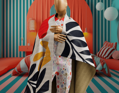 ProVisual — Blanket Mockup 3D mockup