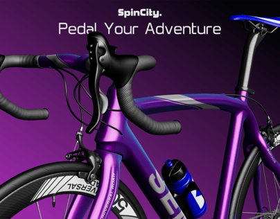 Bike Mockup and 3D Model. Road Universal Bicycle. ProVisual.
