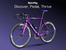 Bike Mockup and 3D Model. Road Universal Bicycle. ProVisual.