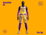 Basketball Uniform. Jersey & Shorts Mockup. Edit online!
