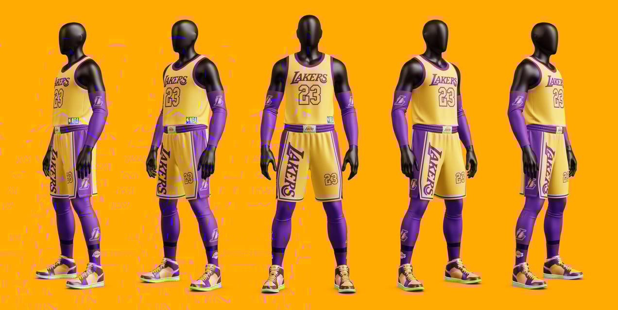 Basketball Uniform. Jersey & Shorts Mockup. Edit online!