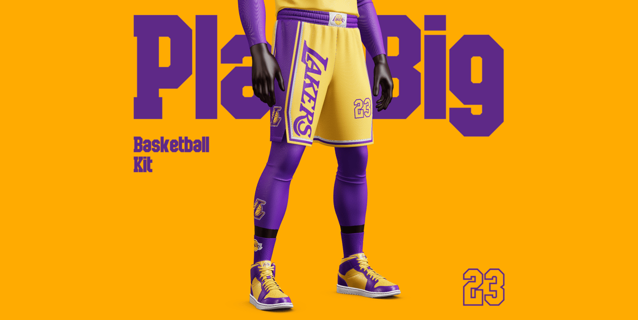 Basketball Uniform. Jersey & Shorts Mockup. Edit online!