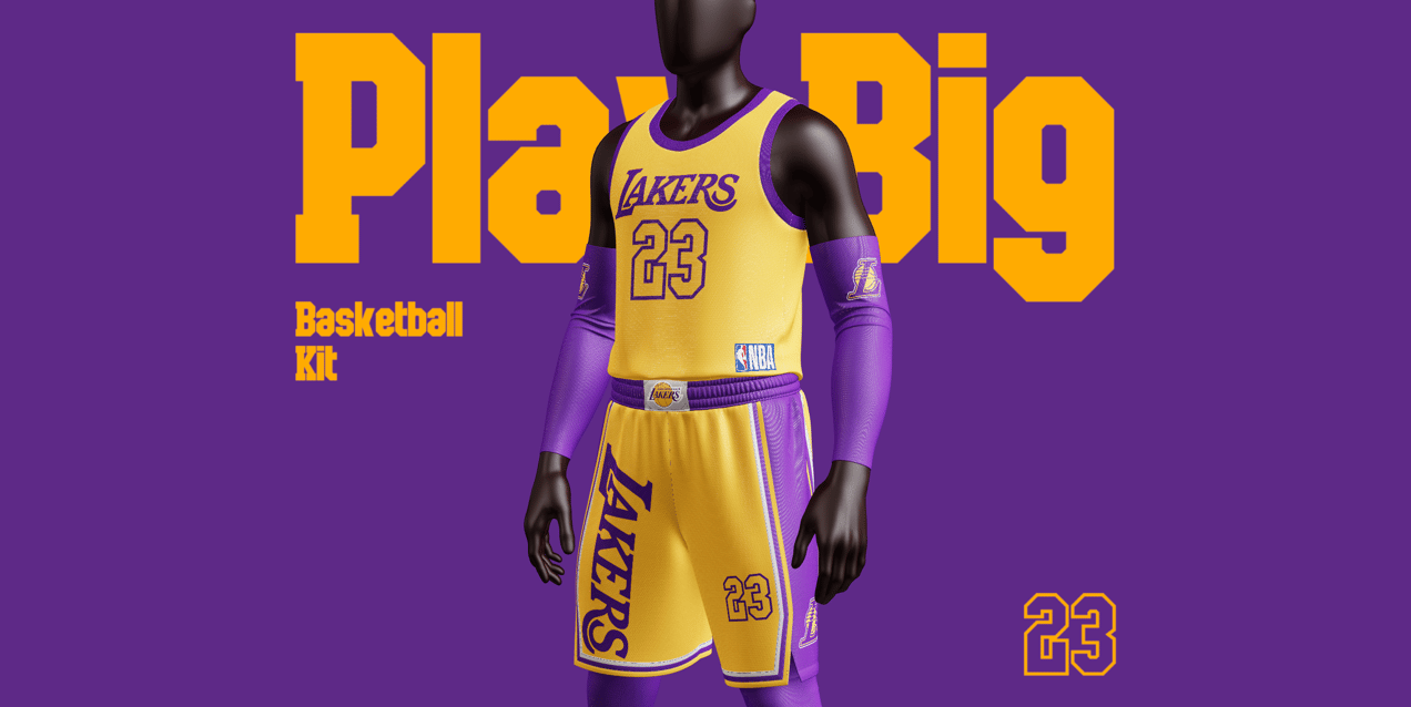 Basketball Uniform. Jersey & Shorts Mockup. Edit online!