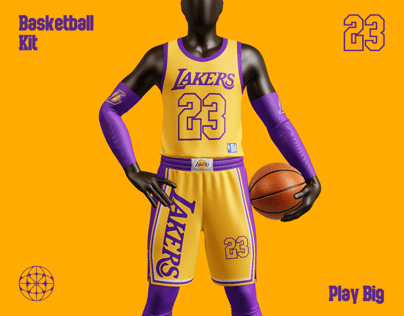 Free Basketball Uniform 3D mockup. Create presentations using Online Mockup Generator.