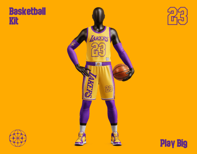 Free Basketball Uniform 3D mockup. Create presentations using Online Mockup Generator.