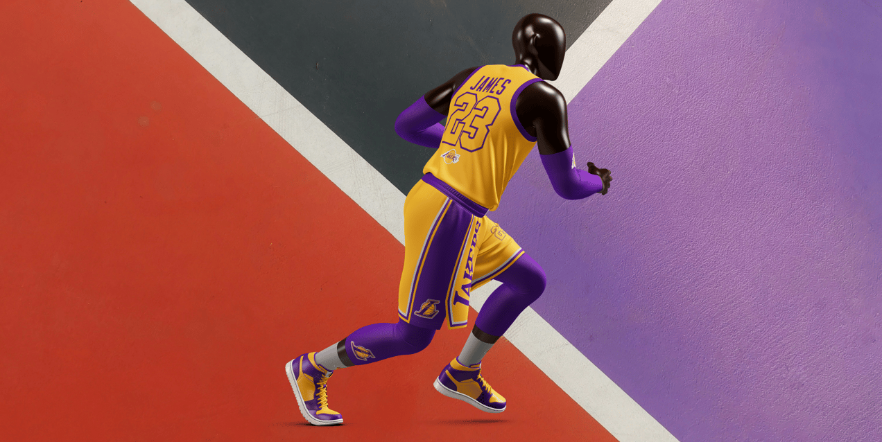 Free Basketball Uniform 3D mockup. Create presentations using Online Mockup Generator.