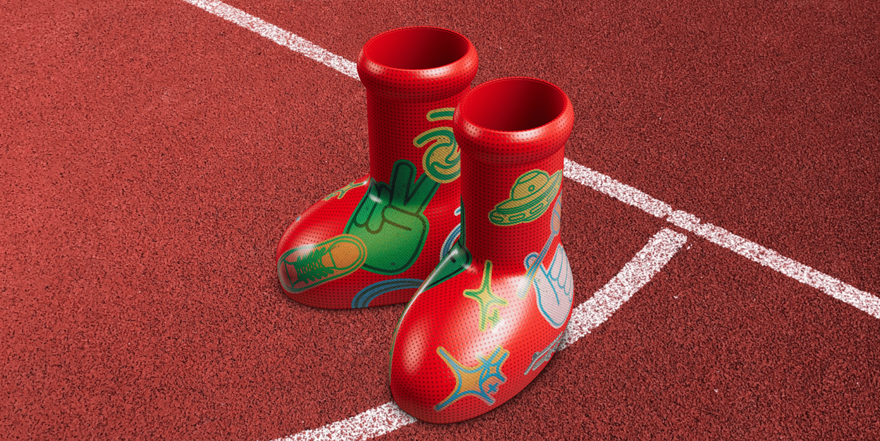 ProVisual — Big Red Boots 3D mockup