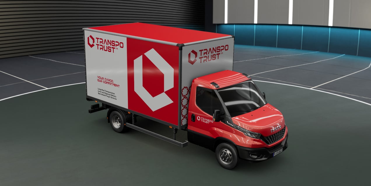 Iveco Daily Hi-Matic 2019. 3D model. ProVisual.