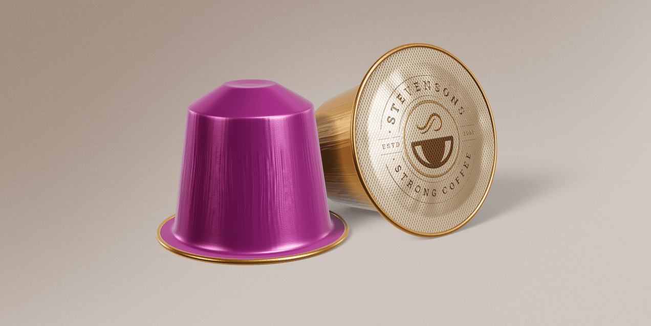 ProVisual — Coffee Pod Mockup 3D mockup