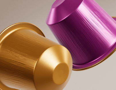 Free Coffee Pod 3D mockup. Create presentations using Online Mockup Generator.