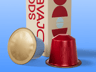 Coffee Pods with Box. Box Mockup. 3D model. ProVisual. 