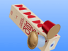 Coffee Pods with Box. Box Mockup. 3D model. ProVisual. 