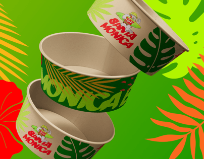Three Food Bowls. 3D model. ProVisual. 