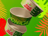 Three Food Bowls. 3D model. ProVisual. 