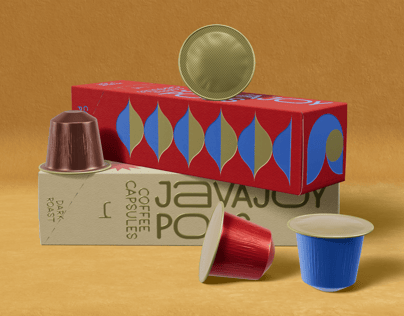 Two Boxes with Coffee Pods. 3D model. ProVisual. 