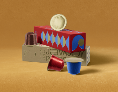 ProVisual — Two Boxes with Coffee Pods 3D mockup
