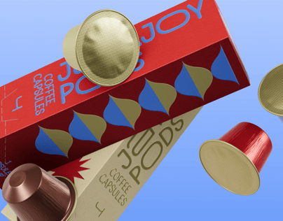 Two Boxes with Coffee Pods. 3D model. ProVisual. 