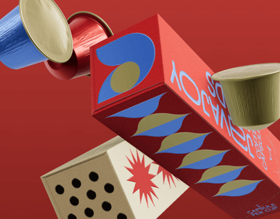 Two Boxes with Coffee Pods. 3D model. ProVisual. 