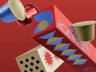 Two Boxes with Coffee Pods. 3D model. ProVisual. 