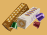 Two Boxes with Coffee Pods. 3D model. ProVisual.
