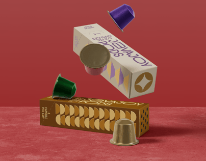 ProVisual — Two Boxes with Coffee Pods 3D mockup
